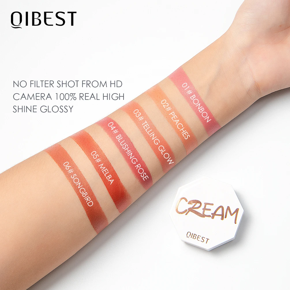 QIBEST Blusher Cream Makeup Blush Peach Palette Broner Cosmetics Contour Baked Blush Korean Makeup Blush Cream Cheek Tint
QIBEST Blusher Cream Makeup Blush Peach Palette Broner Cosmetics Contour Baked Blush Korean Makeup Blush Cream Cheek Tint
