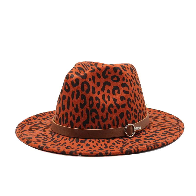 Women Wide-brimmed Felt Wool Jazz Fedora Hats Panama Style Ladies Trilby Gambler Fashion Hat Cowboy Party Sunshade Cap
Women Wide-brimmed Felt Wool Jazz Fedora Hats Panama Style Ladies Trilby Gambler Fashion Hat Cowboy Party Sunshade Cap