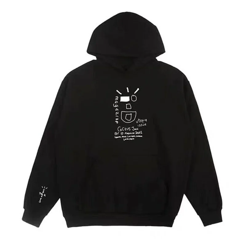 New High Quality Travis Scott Cactus Jack Magazine Peripheral Hoodie Fashion Sports Men's And Women's Hoodie
New High Quality Travis Scott Cactus Jack Magazine Peripheral Hoodie Fashion Sports Men's And Women's Hoodie