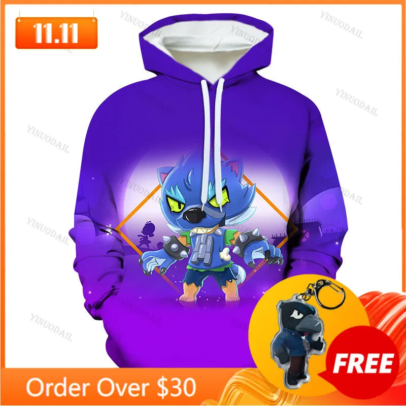 WEREWOLF LEON Shooter Game 3D Hoodies Men Clothing Harajuku Sweatshirt Children Crow Shoot Kids Thin Leon Child Tops Boys Girls
WEREWOLF LEON Shooter Game 3D Hoodies Men Clothing Harajuku Sweatshirt Children Crow Shoot Kids Thin Leon Child Tops Boys Girls