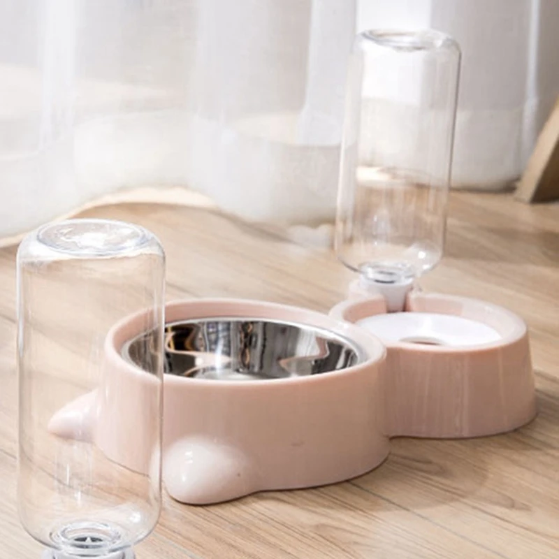 2 Pcs Double Pet Bowls Dog Food Water Feeder Stainless Steel Pet Drinking Dish Feeder Feeding Supplies, Blue & Pink
2 Pcs Double Pet Bowls Dog Food Water Feeder Stainless Steel Pet Drinking Dish Feeder Feeding Supplies, Blue & Pink