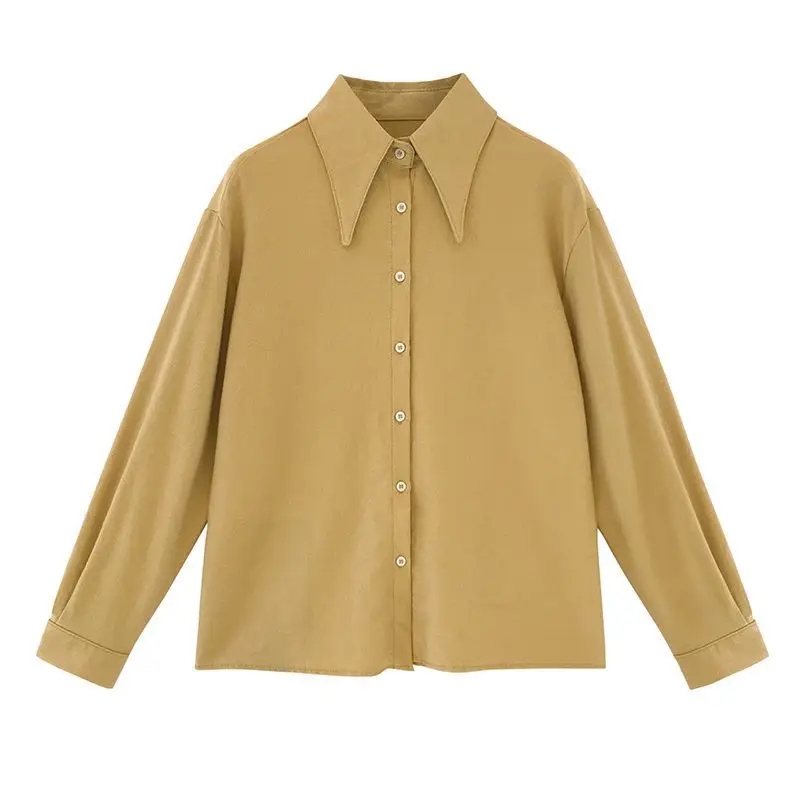 Casual Loose Women Shirts 2019 Autumn Fashion Collar Plus Size Blouse Long Sleeve Buttons Shirt Women Tops Rk
Casual Loose Women Shirts 2019 Autumn Fashion Collar Plus Size Blouse Long Sleeve Buttons Shirt Women Tops Rk