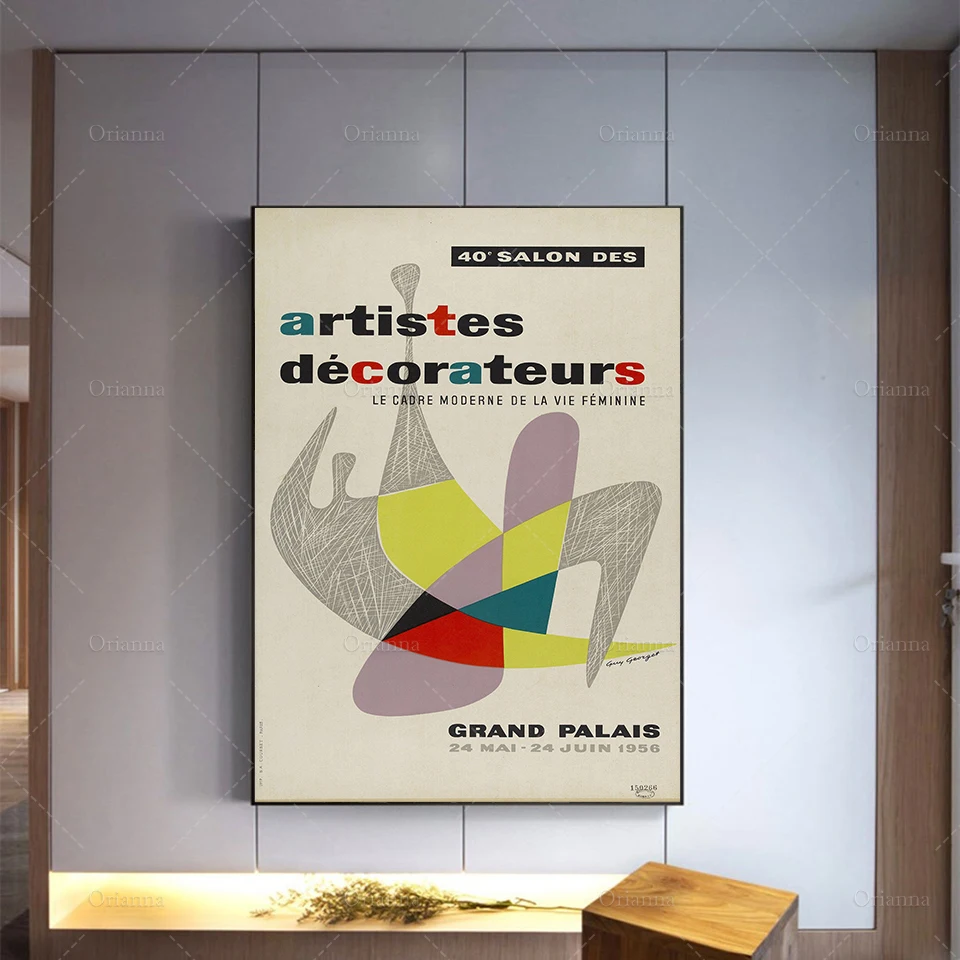 Abstract Art Exhibition Poster | Living Room Art | Paris Print | Home Decor Home Minimalism Bedroom Decoration Canvas Painting
Abstract Art Exhibition Poster | Living Room Art | Paris Print | Home Decor Home Minimalism Bedroom Decoration Canvas Painting