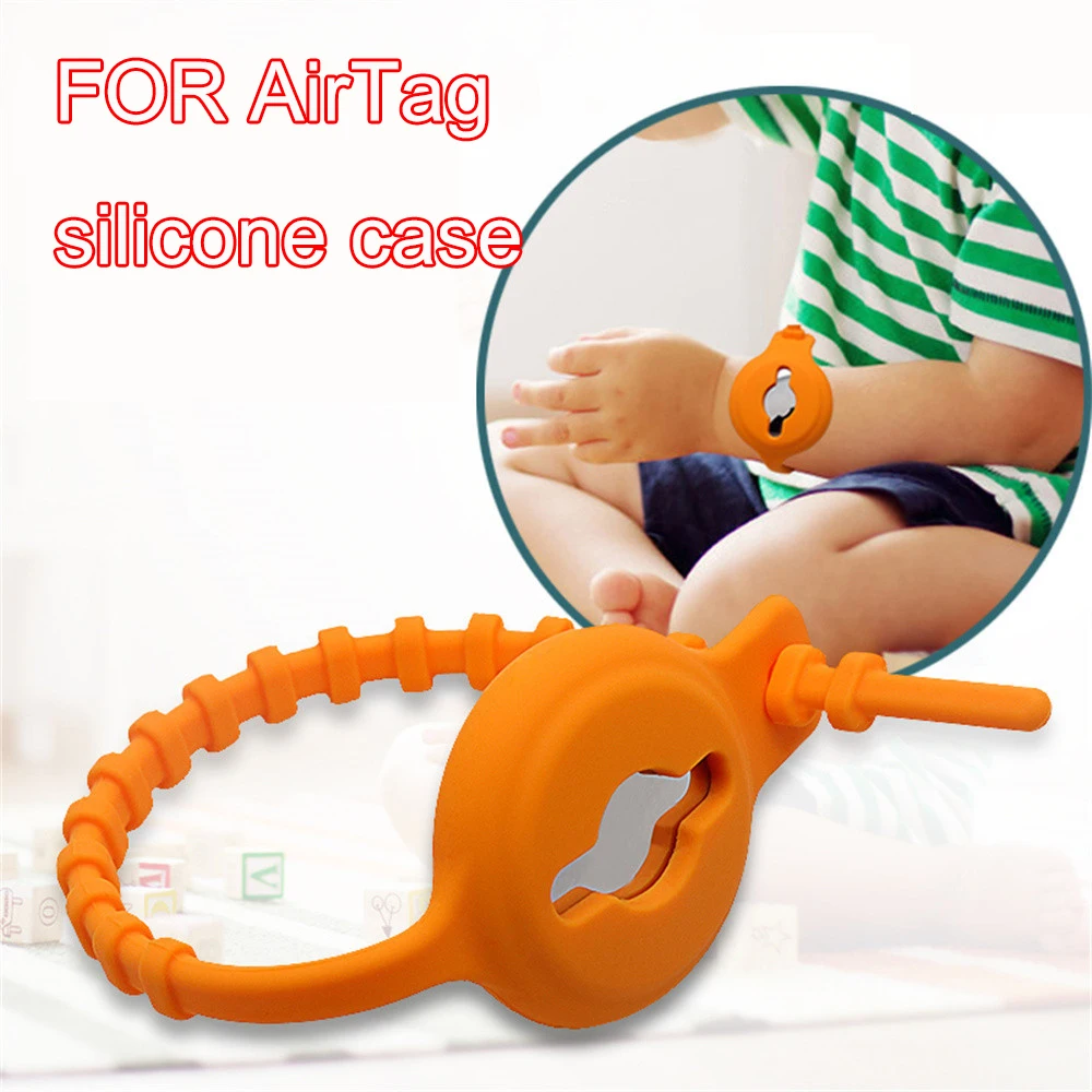 For Apple Airtag Soft Silicone Case Children Strap Watch Bands For air tags Bike Mount Accessories Anti-lost Protection Cover 
For Apple Airtag Soft Silicone Case Children Strap Watch Bands For air tags Bike Mount Accessories Anti-lost Protection Cover