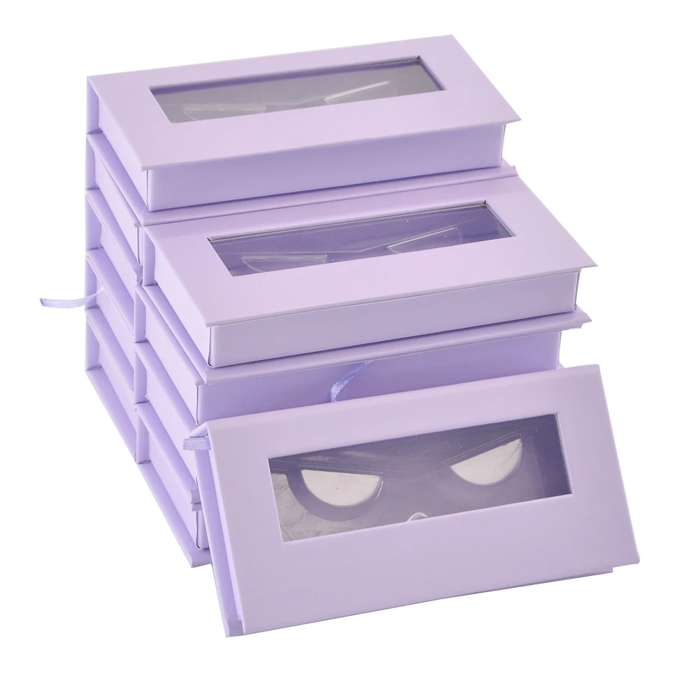 Wholesale False eyelash packaging box lash boxes package custom logo faux cils 25mm mink lashes strip Lavender case bulk vendor
Wholesale False eyelash packaging box lash boxes package custom logo faux cils 25mm mink lashes strip Lavender case bulk vendor