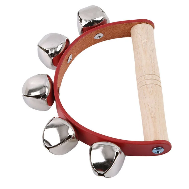 Baby Kids Wooden Handle Bells Jingle Shaker Sensory Rattle Instrument Toys Kids Musical Toys Gift
Baby Kids Wooden Handle Bells Jingle Shaker Sensory Rattle Instrument Toys Kids Musical Toys Gift