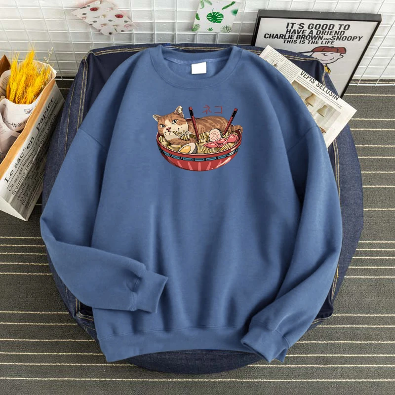Толстовка Kawaii с рисунком оранжевого кота в лапши, мягкая брендовая одежда, термальный Винтажный Мужской свитшот, оверсайз, крутая мужская Т...
Толстовка Kawaii с рисунком оранжевого кота в лапши, мягкая брендовая одежда, термальный Винтажный Мужской свитшот, оверсайз, крутая мужская Т...