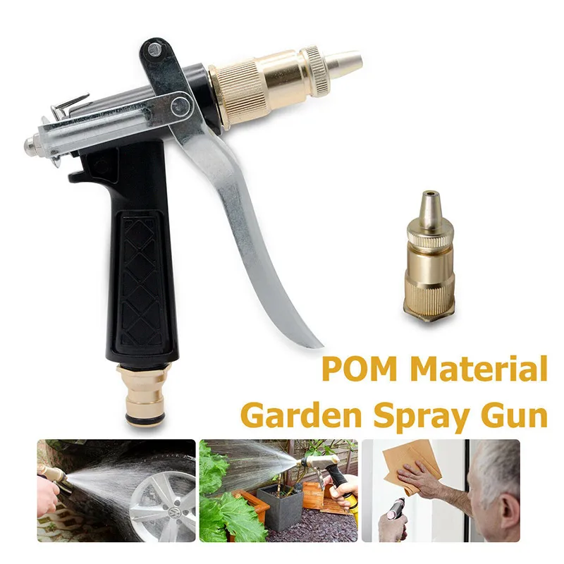 New High Pressure Water Spray Gun Car Washing With Brass Nozzle Adjustable Copper Nozzle Head Manual For Garden Hose Pipe Lawn
New High Pressure Water Spray Gun Car Washing With Brass Nozzle Adjustable Copper Nozzle Head Manual For Garden Hose Pipe Lawn