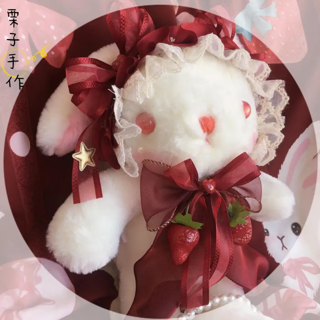 Original Handmade Lolita Rabbit Bag Modified Pupil Cute Lolita Doll Backpack Women's Crossbody Bag
Original Handmade Lolita Rabbit Bag Modified Pupil Cute Lolita Doll Backpack Women's Crossbody Bag