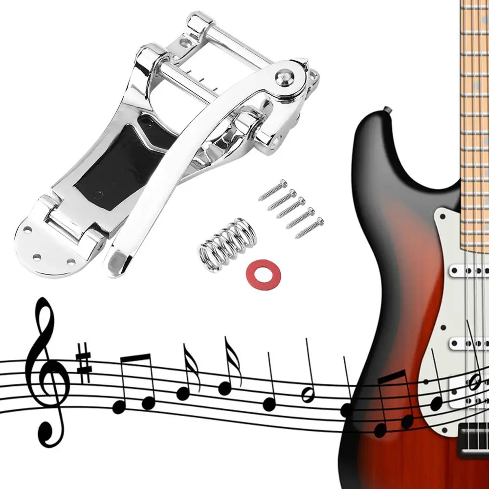 Replacement Vibrato LP Electric Guitar Parts Excellent Alloys Tremolo Tailpiece Bridge Crank Bar upgrading and refitting
Replacement Vibrato LP Electric Guitar Parts Excellent Alloys Tremolo Tailpiece Bridge Crank Bar upgrading and refitting