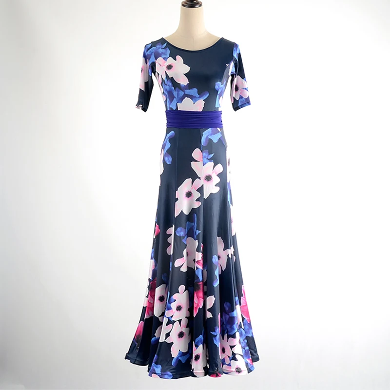 Selling Sexy Women Standard Ballroom Dance Dress For Ladies Waltz Dancing Wear Short Sleeves Print Big Swing Dresses DL6533
Selling Sexy Women Standard Ballroom Dance Dress For Ladies Waltz Dancing Wear Short Sleeves Print Big Swing Dresses DL6533