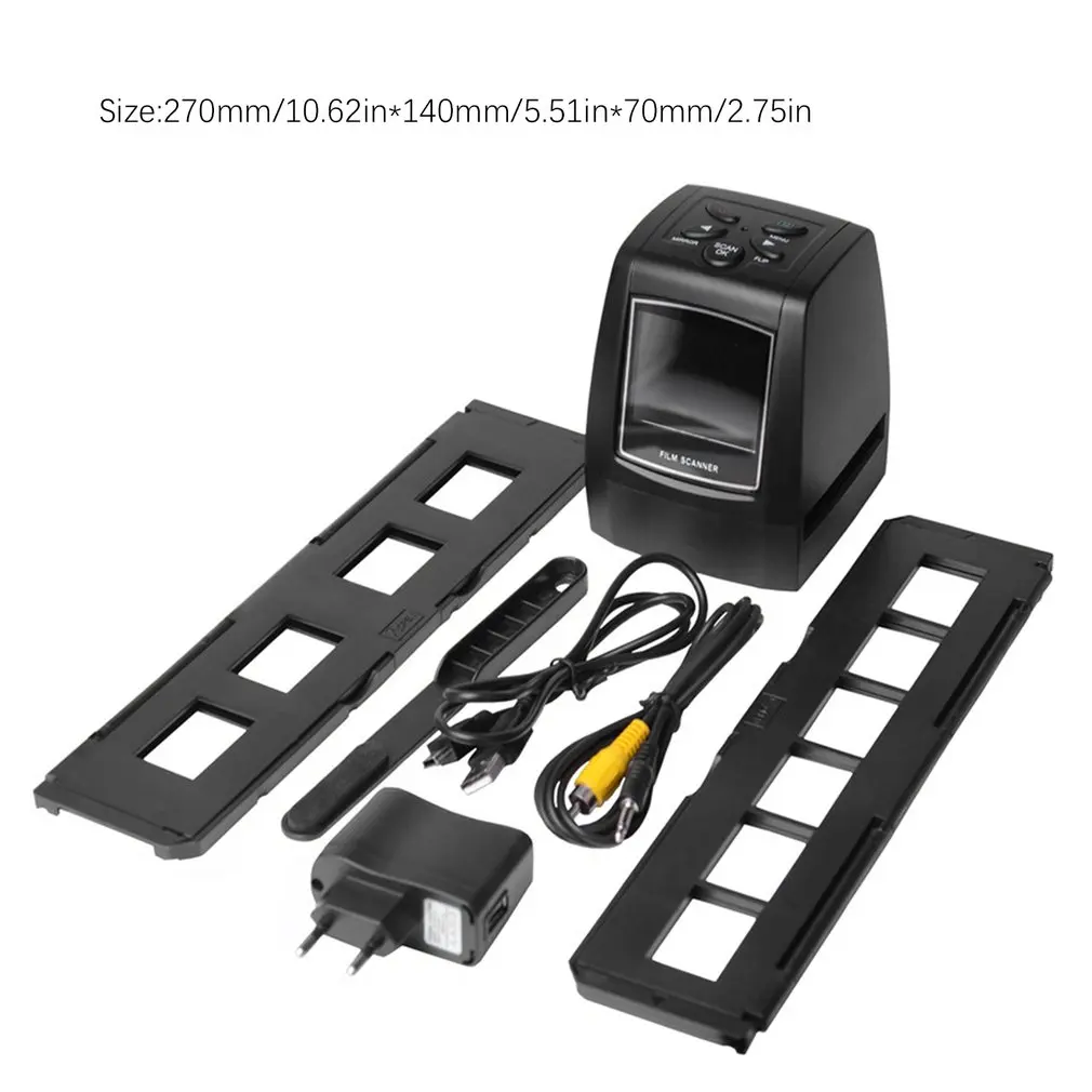 High Resolution Scanner Digital Converts USB Negatives Slides Photo Scan Portable Digital Film Converter 2.36 Inch LCD ONLENY
High Resolution Scanner Digital Converts USB Negatives Slides Photo Scan Portable Digital Film Converter 2.36 Inch LCD ONLENY