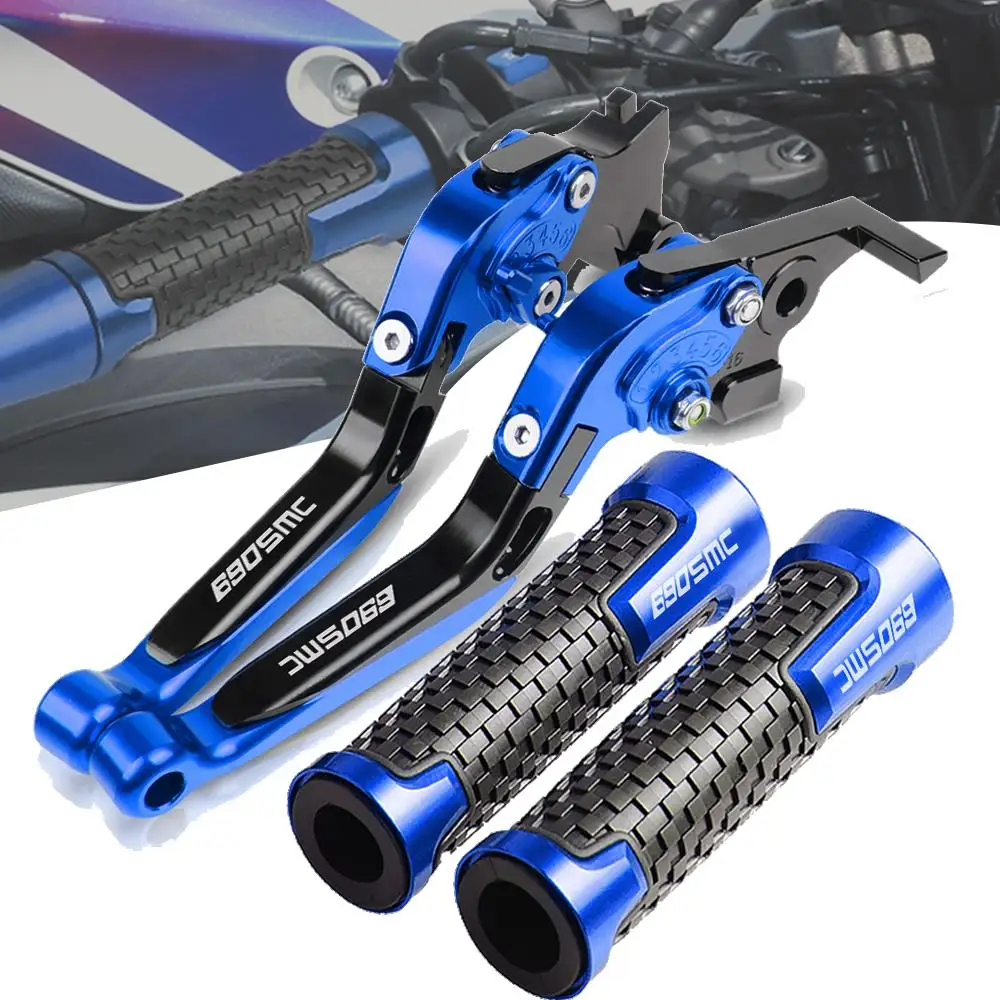 For 690 SMC Motorcycle Adjustable Extendable Brake Clutch Levers 690SMC 2008 2009 2010 2011 2012 2013 Handlebar Grips Handle
For 690 SMC Motorcycle Adjustable Extendable Brake Clutch Levers 690SMC 2008 2009 2010 2011 2012 2013 Handlebar Grips Handle