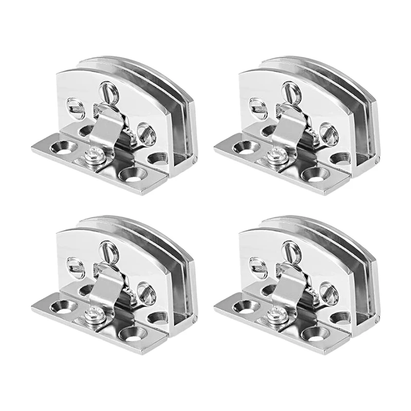 4Pcs Glass Door Hinge Cupboard Showcase Cabinet Door Hinge Glass Clamp,for 5-7mm Glass Thickness
4Pcs Glass Door Hinge Cupboard Showcase Cabinet Door Hinge Glass Clamp,for 5-7mm Glass Thickness