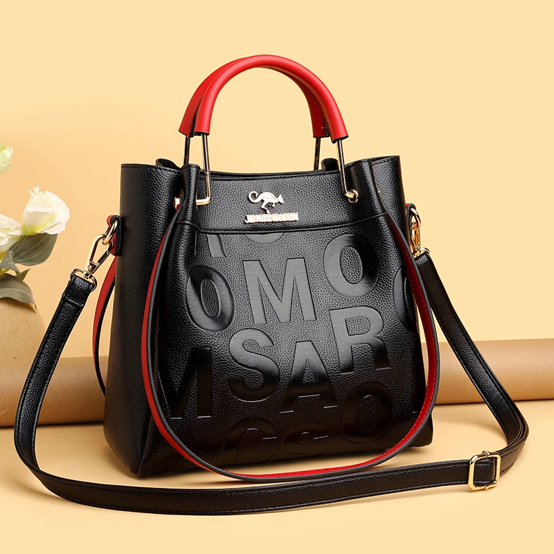 Luxury Handbags Designer Letter Pu Leather Women Shoulder Bags High Capacity Ladies Crossbody Bag Fashion Casual Female Tote Bag
Luxury Handbags Designer Letter Pu Leather Women Shoulder Bags High Capacity Ladies Crossbody Bag Fashion Casual Female Tote Bag