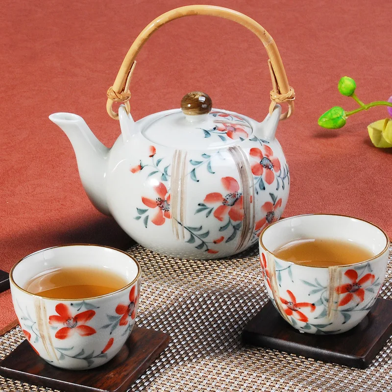 5 Pcs Exquisite Stone Grinding Shape Tea Set Handmade Tea Pot Cup Set Japanese style Tea Ceremony Gift GungFu Tea Cup Teaware
5 Pcs Exquisite Stone Grinding Shape Tea Set Handmade Tea Pot Cup Set Japanese style Tea Ceremony Gift GungFu Tea Cup Teaware