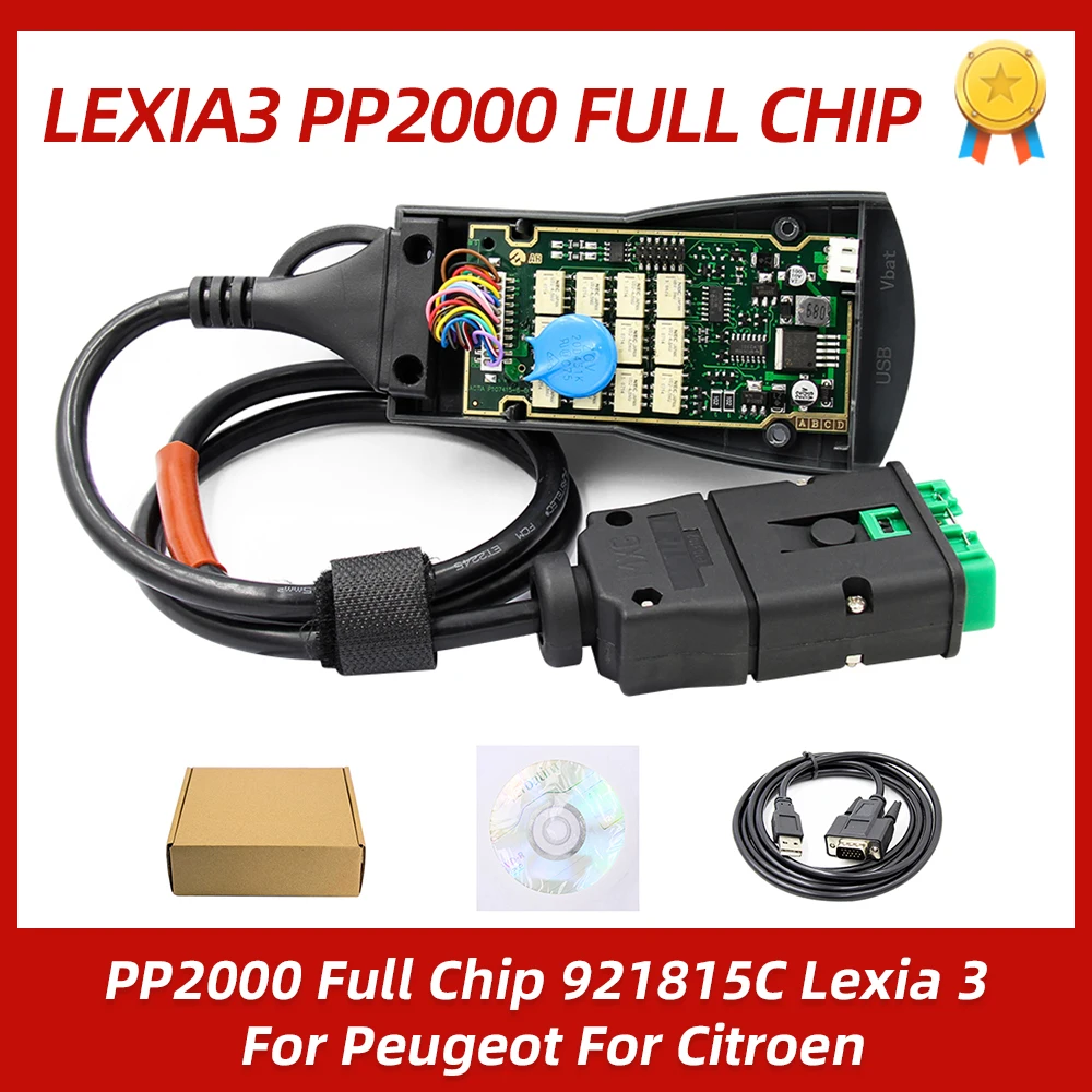 Полные чипы Lexia3 PP2000, Diagbox последней версии для Citroen/Peugeot 921815C Lexia 3
Полные чипы Lexia3 PP2000, Diagbox последней версии для Citroen/Peugeot 921815C Lexia 3