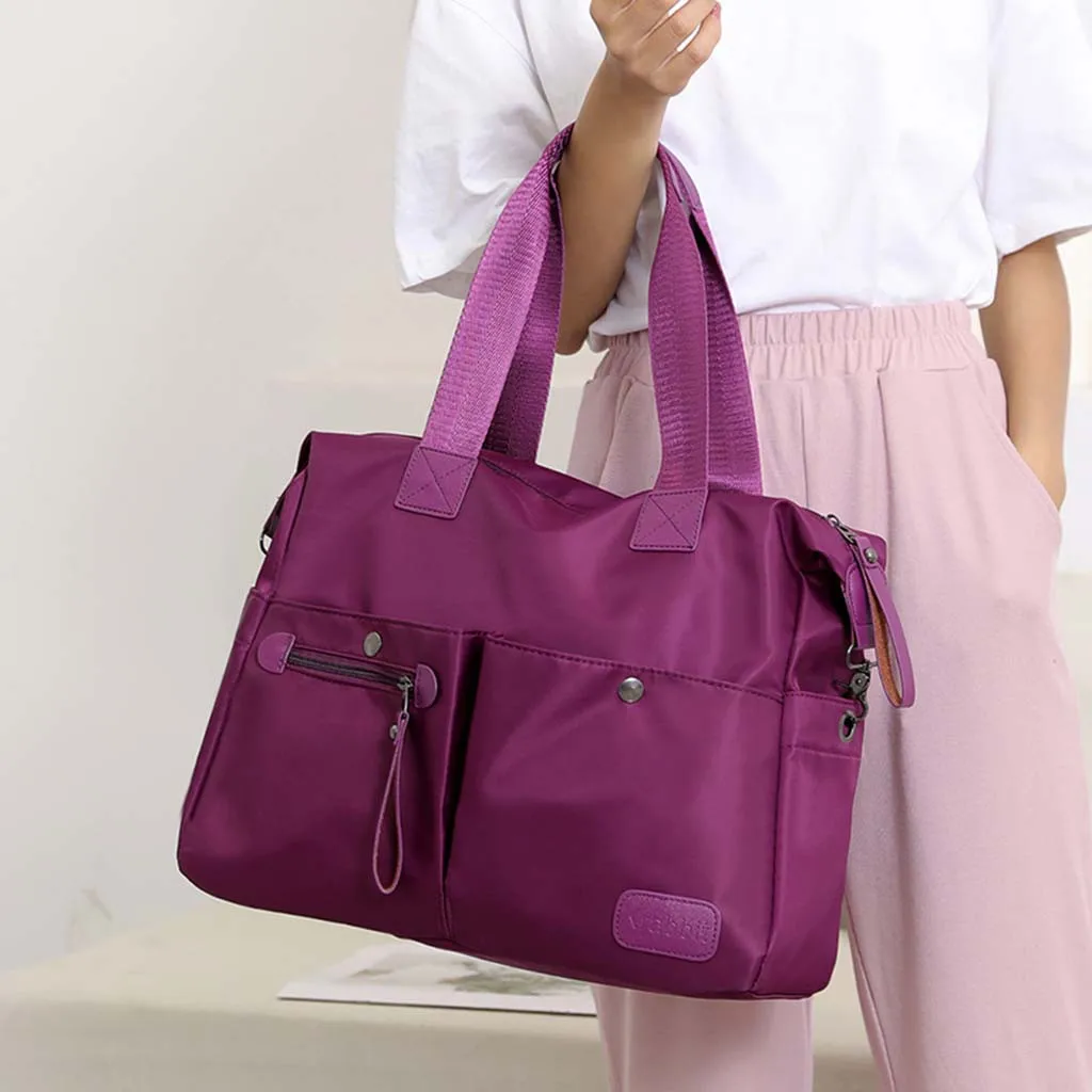 2020 Women's Shoulder Bag Nylon Tote Fashion Crossbody Messenger Bags Large Capacity Ladies Handbag Casual Shopping Travel Bag
2020 Women's Shoulder Bag Nylon Tote Fashion Crossbody Messenger Bags Large Capacity Ladies Handbag Casual Shopping Travel Bag