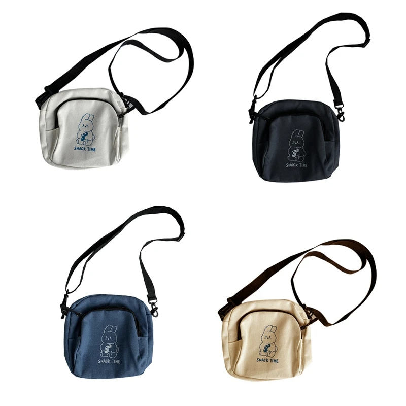 1Pcs Rabbit Canvas Crossbody Bag Casual Student Girls Messenger Bag Vintage Ladies Phone Purse Shoulder Bag
1Pcs Rabbit Canvas Crossbody Bag Casual Student Girls Messenger Bag Vintage Ladies Phone Purse Shoulder Bag