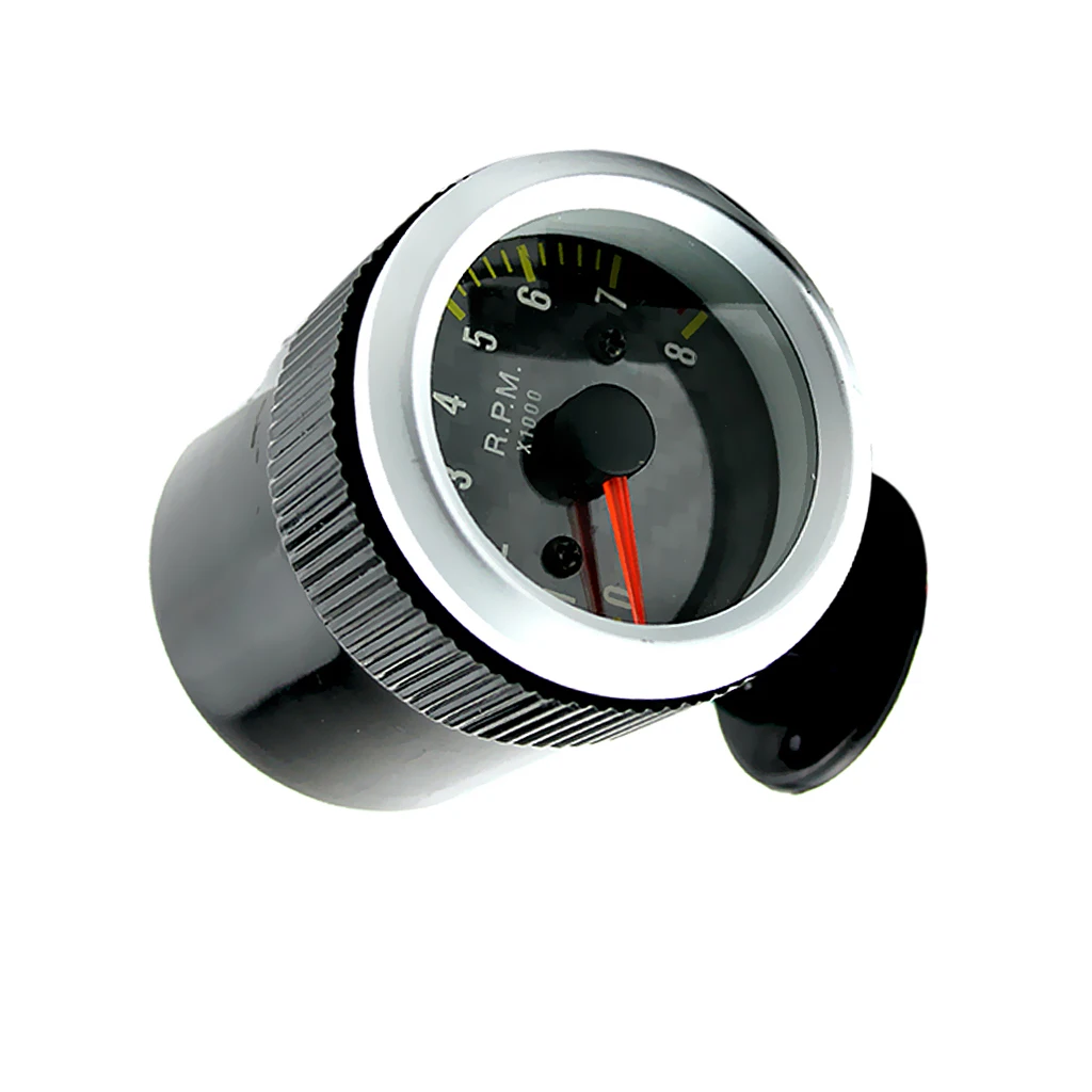 Portable 2inch Car Tacho Rev Counter Gauge Tachometer with Yellow LED RPM Light Indicator
Portable 2inch Car Tacho Rev Counter Gauge Tachometer with Yellow LED RPM Light Indicator