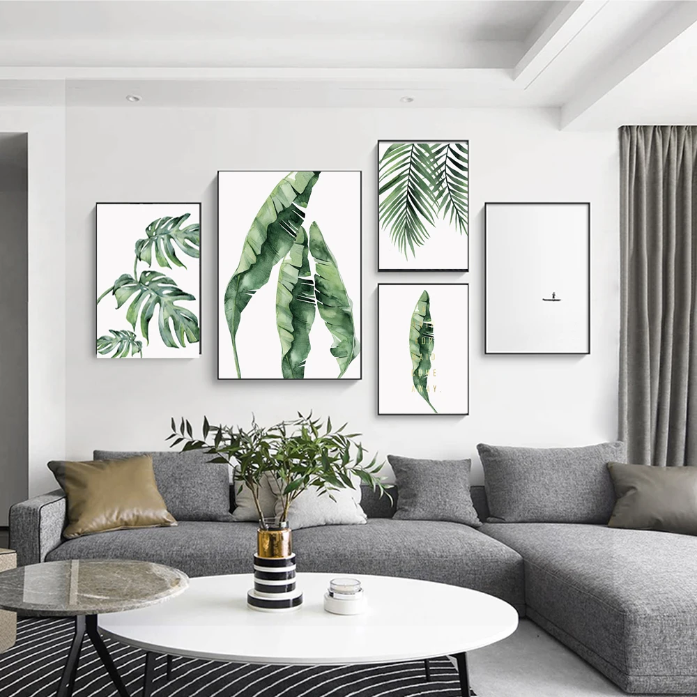 Leafs Wall Art Canvas Painting Green Style Plant Nordic Posters and Prints Decorative Picture Modern Fashion Home Living Room
Leafs Wall Art Canvas Painting Green Style Plant Nordic Posters and Prints Decorative Picture Modern Fashion Home Living Room