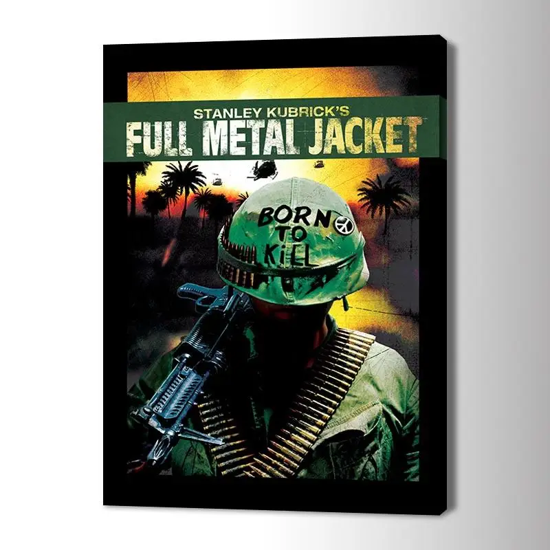 Full Metal Jacket Movie Poster and Prints Art Canvas Wall Pictures for Living Room Home Dcor
Full Metal Jacket Movie Poster and Prints Art Canvas Wall Pictures for Living Room Home Dcor