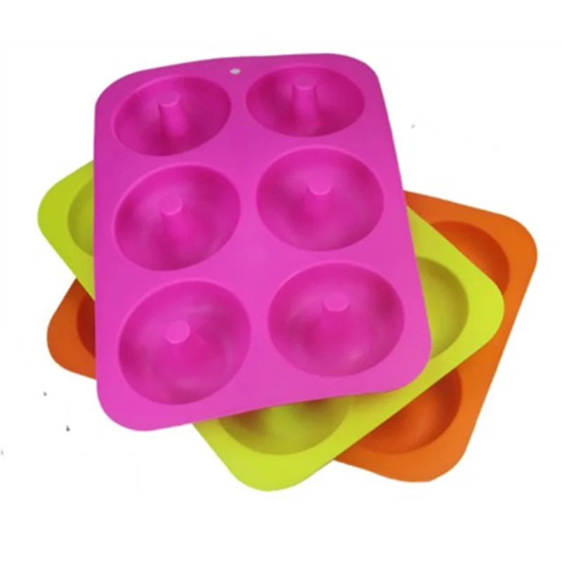 6-hole Food Grade Silicone Cookies Cake Donuts Mold Nonstick Chocolate Candy 3D Baking Pastry Decorating Tools
6-hole Food Grade Silicone Cookies Cake Donuts Mold Nonstick Chocolate Candy 3D Baking Pastry Decorating Tools