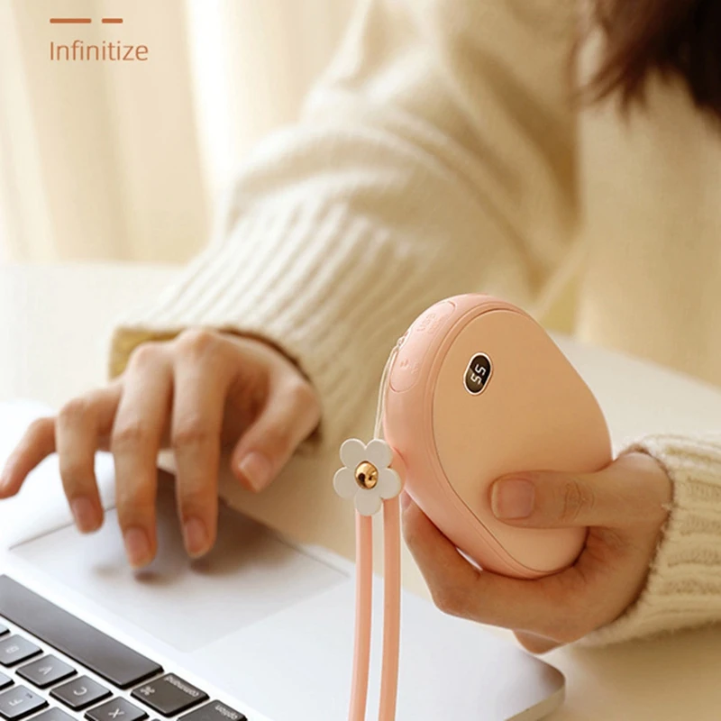 Portable USB Rechargeable Mini Heater with Temperature Display Travel Creative Warmer Winter Hand Warmer
Portable USB Rechargeable Mini Heater with Temperature Display Travel Creative Warmer Winter Hand Warmer