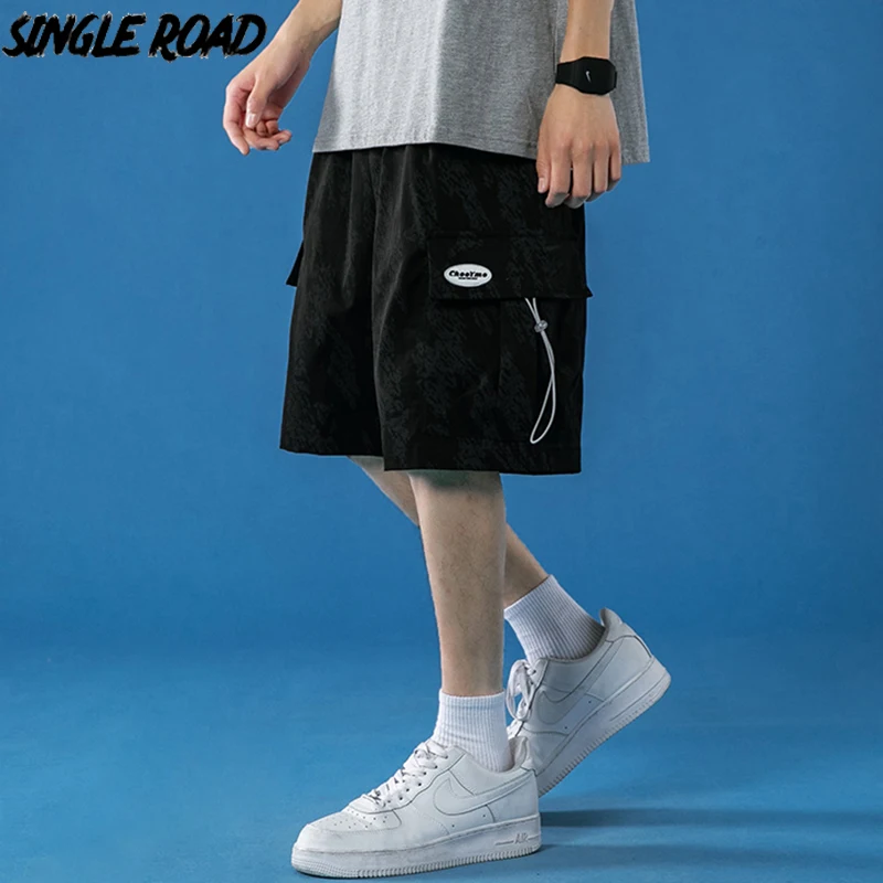 Single Road Mens Cargo Shorts Men Summer Solid Shorts Fashion Harajuku Japanese Streetwear Pants Sports Casual Shorts For Men
Single Road Mens Cargo Shorts Men Summer Solid Shorts Fashion Harajuku Japanese Streetwear Pants Sports Casual Shorts For Men