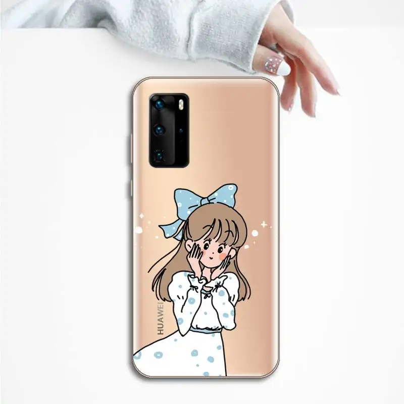 Aesthetic cartoon girl Phone Case Transparent for Huawei P honor 8 10i 20 30 40 smart 2019
Aesthetic cartoon girl Phone Case Transparent for Huawei P honor 8 10i 20 30 40 smart 2019