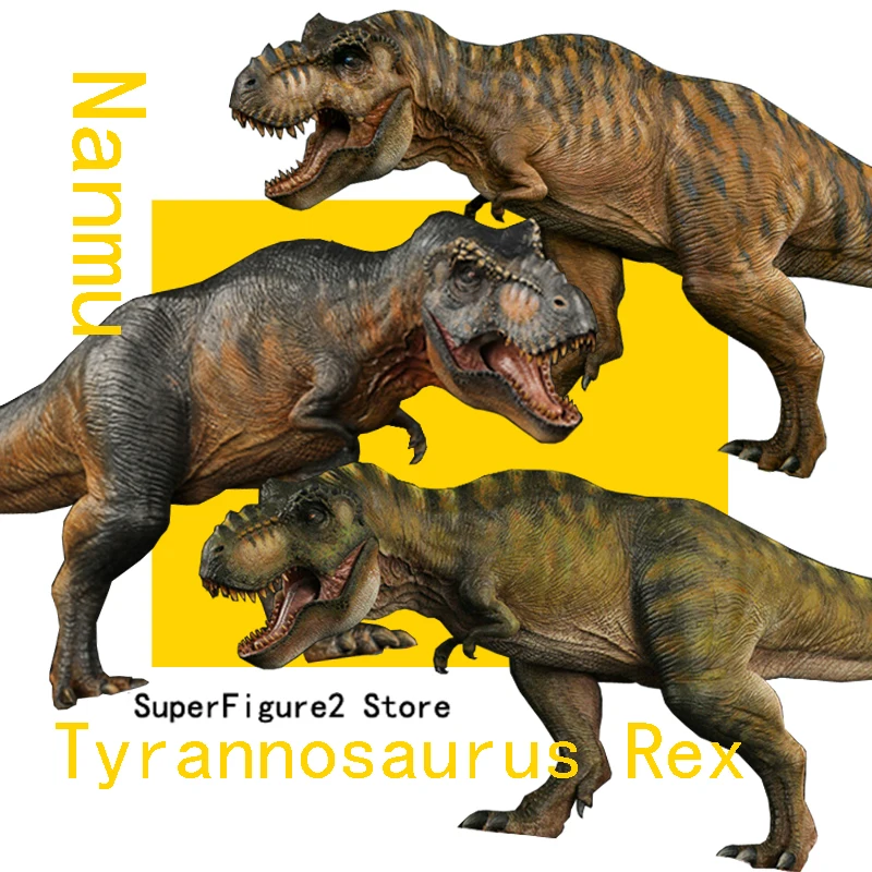 Тираннозавр Рекс Nanmu 1/35 модель короля один раз и будущее игрушечный динозавр T-Rex |