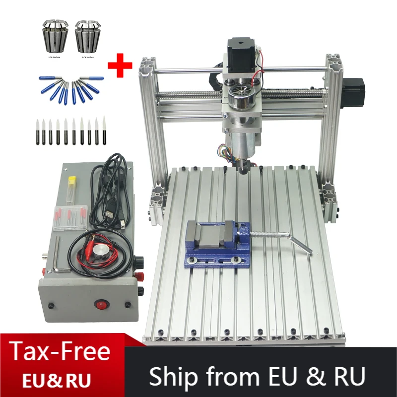 DIY metal engraving machine 3040 3axis 4 axis 5 axis CNC Router USB port drilling cutting 
DIY metal engraving machine 3040 3axis 4 axis 5 axis CNC Router USB port drilling cutting