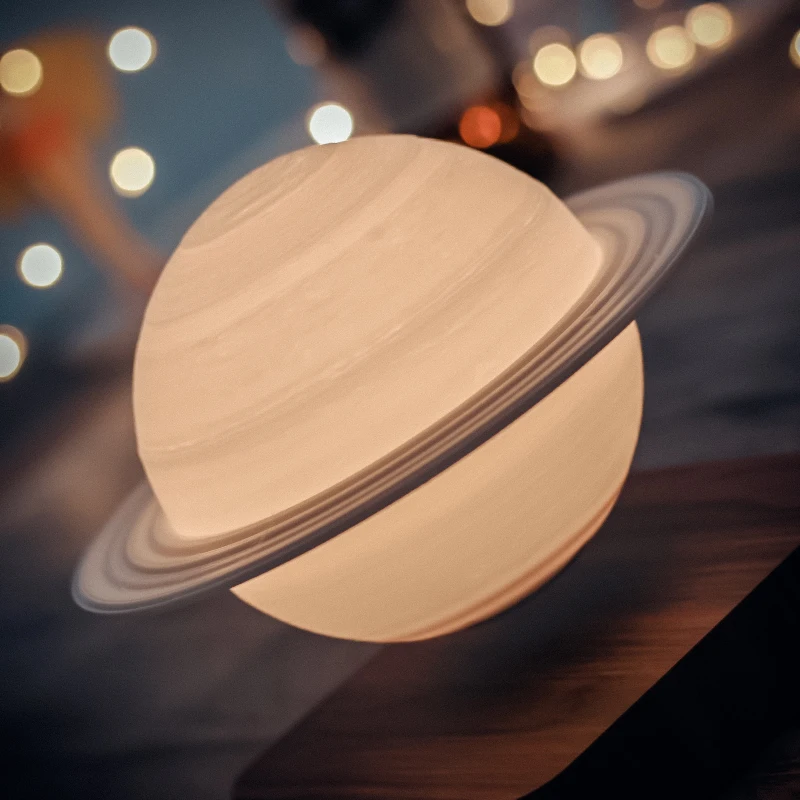 3D Светодиодные ночные светильники магнитная левитация звезда луна лампа Mars Saturn