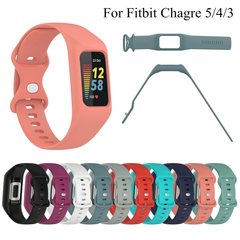 Silicone Watchband Strap for Fitbit Charge 5/4/3 Smart Watch Band Sport Replacement Wristband Bracelet for Fitbit Charge 4 3 3SE
Silicone Watchband Strap for Fitbit Charge 5/4/3 Smart Watch Band Sport Replacement Wristband Bracelet for Fitbit Charge 4 3 3SE