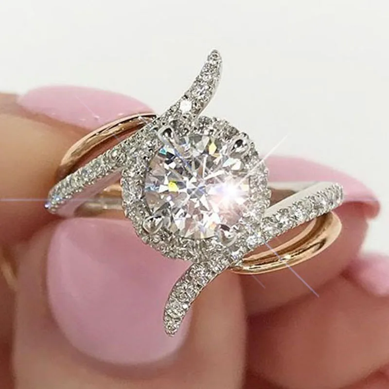 Coconal Luxry Aesthetic Geometry Ring for Women Bride Proposal Weeding Rings Inaly Round Zircon Female Wife Shine Jewelry
Coconal Luxry Aesthetic Geometry Ring for Women Bride Proposal Weeding Rings Inaly Round Zircon Female Wife Shine Jewelry