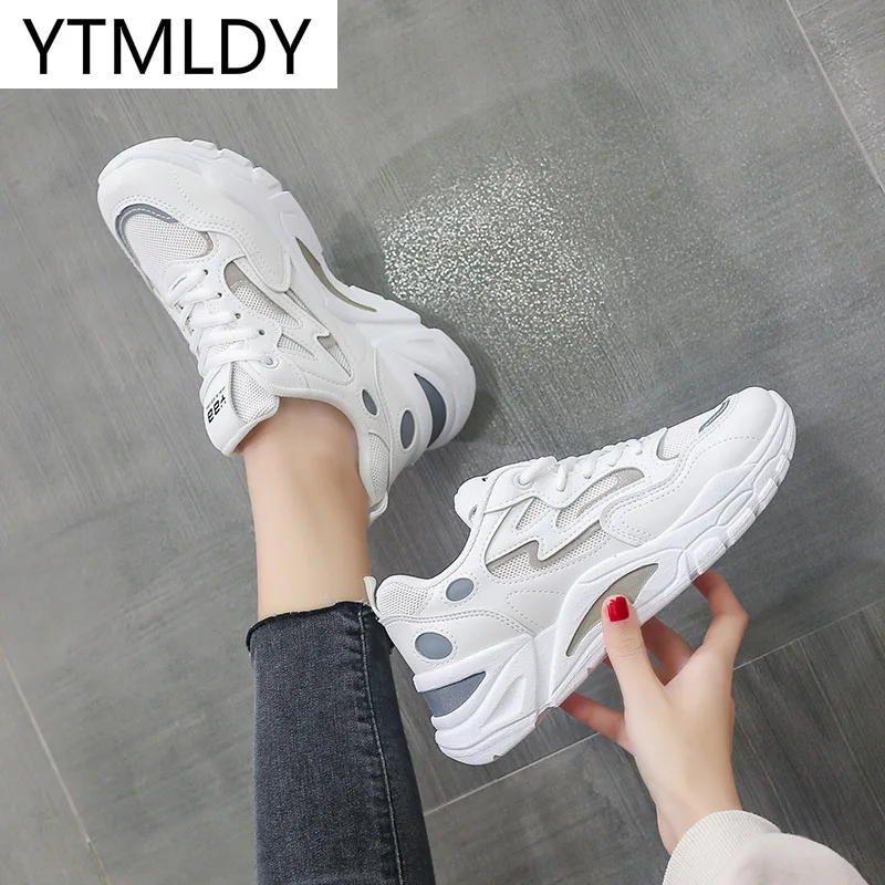 Women Chunky Sneakers 2021 Fashion Platform Shoes Lace Up Breathable Mesh Women Vulcanize Shoes Dad Shoes Zapatillas Mujer
Women Chunky Sneakers 2021 Fashion Platform Shoes Lace Up Breathable Mesh Women Vulcanize Shoes Dad Shoes Zapatillas Mujer