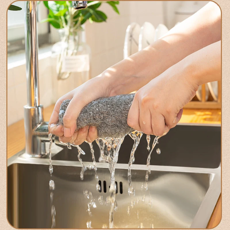 3 Pcs Cloth Absorbent Cleaning Household Glasses Hydrophilic Cloths House Products Kitchen Paper Floors Oil-free Napkin Home
3 Pcs Cloth Absorbent Cleaning Household Glasses Hydrophilic Cloths House Products Kitchen Paper Floors Oil-free Napkin Home