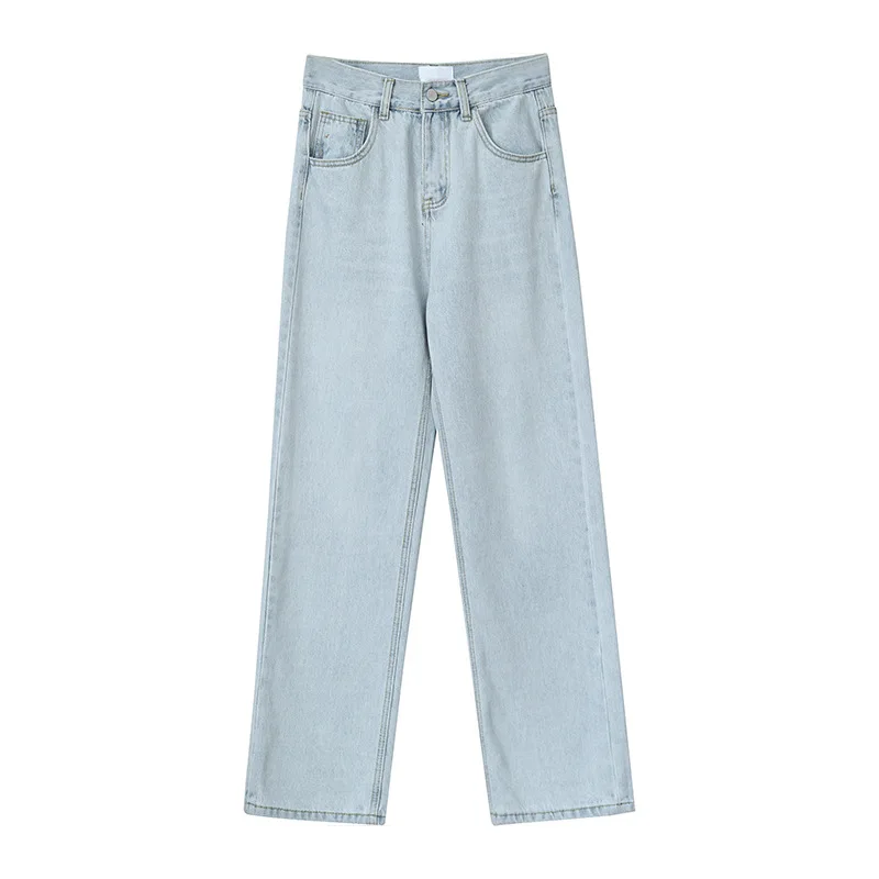 TVVOVVIN 2021 Korean Spring New Simple High Waist Vintage Leisure Jeans Female Straight Casual Trousers IHPR
TVVOVVIN 2021 Korean Spring New Simple High Waist Vintage Leisure Jeans Female Straight Casual Trousers IHPR