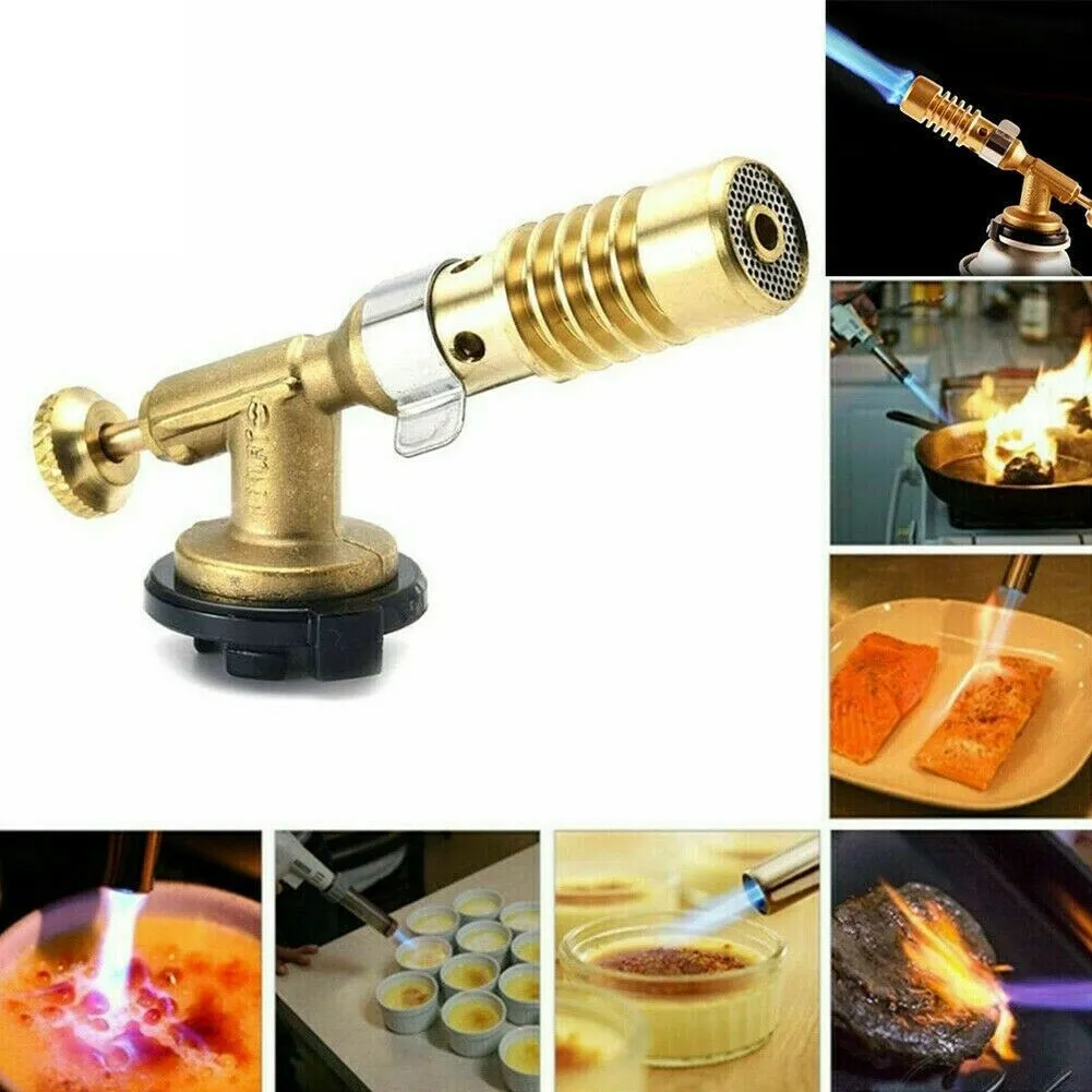 Flame Gun BBQ Flame Gas Torch Blowtorch Lighter Butane Burner Heating Welding Outdoor Brazing Flamethrower Outdoor
Flame Gun BBQ Flame Gas Torch Blowtorch Lighter Butane Burner Heating Welding Outdoor Brazing Flamethrower Outdoor