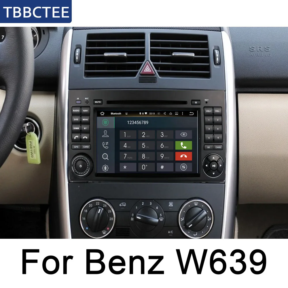 Для Mercedes Benz W639 2003 ~ 2012 NTG автомобильный Android мультимедиа gps навигация dvd плеер Радио