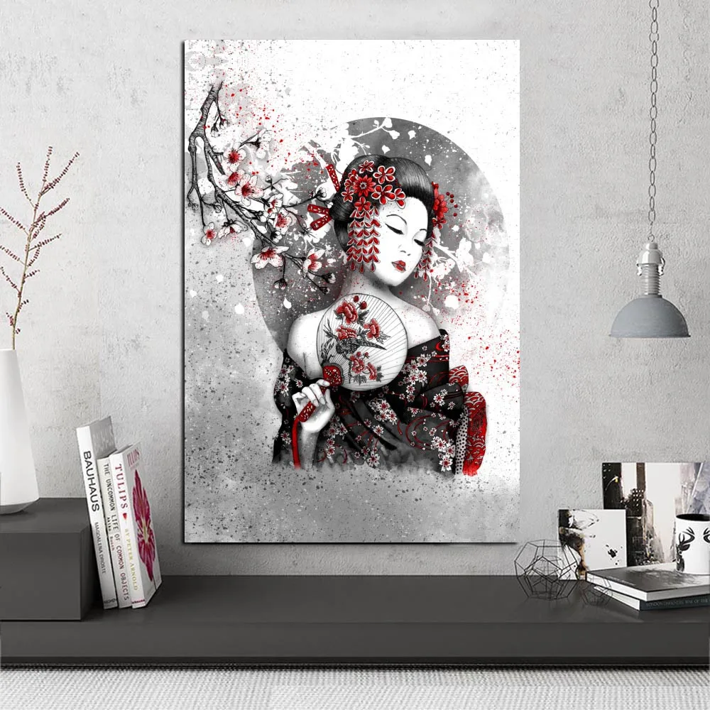 Poster and Prints Scroll Painting Canvas Art Prints Wall Art Picture Living Room Bedroom Home Decoration Japan Geisha Art Poster
Poster and Prints Scroll Painting Canvas Art Prints Wall Art Picture Living Room Bedroom Home Decoration Japan Geisha Art Poster