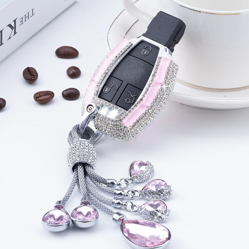 Diamond Car Key Case Cover For Mercedes Benz W203 W210 W211 W124 W202 W204 W212 W176 AMG Holder Keyring Accessories
Diamond Car Key Case Cover For Mercedes Benz W203 W210 W211 W124 W202 W204 W212 W176 AMG Holder Keyring Accessories