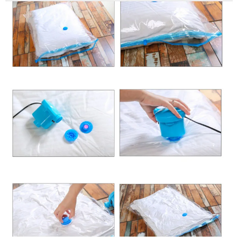 Boxi Home Vacuum Bag For Clothes Quilt Storage Transparent Bag With Valve Foldable Travel Compressed Wardrobe Bags Organizer
Boxi Home Vacuum Bag For Clothes Quilt Storage Transparent Bag With Valve Foldable Travel Compressed Wardrobe Bags Organizer