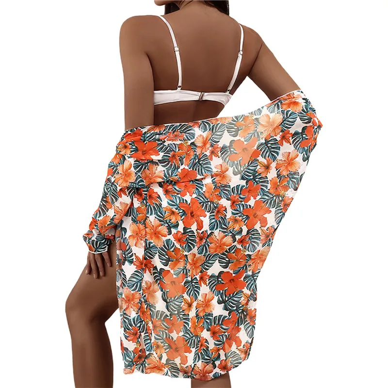 Women's Swimsuit Swimwear 2021 Beach Cover Up Pareo Tunic Sexy New 3Pcs Sexy Ladies Summer Women Floral Printing
Women's Swimsuit Swimwear 2021 Beach Cover Up Pareo Tunic Sexy New 3Pcs Sexy Ladies Summer Women Floral Printing