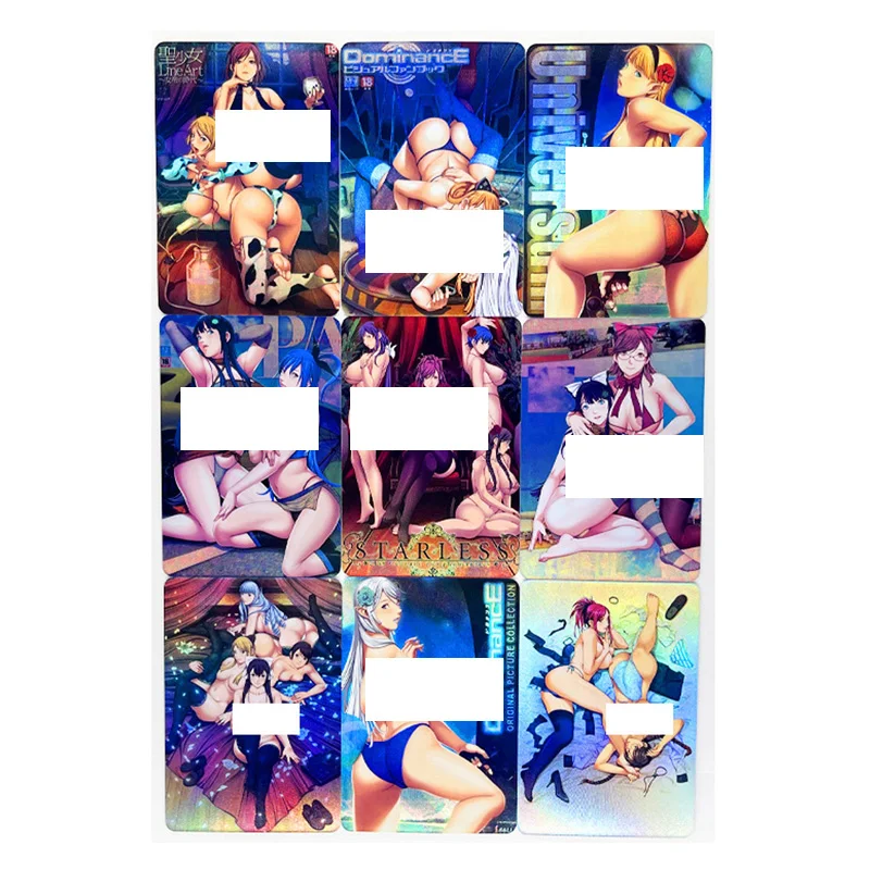 9pcs/set ACG Holy Girl Nude Toys Hobbies Hobby Collectibles Game Collection Anime Cards
9pcs/set ACG Holy Girl Nude Toys Hobbies Hobby Collectibles Game Collection Anime Cards