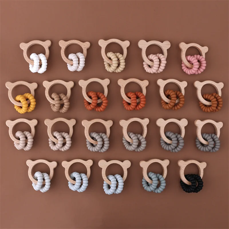 1 шт., детская игрушка-Кольцо из бука
1 шт., детская игрушка-Кольцо из бука