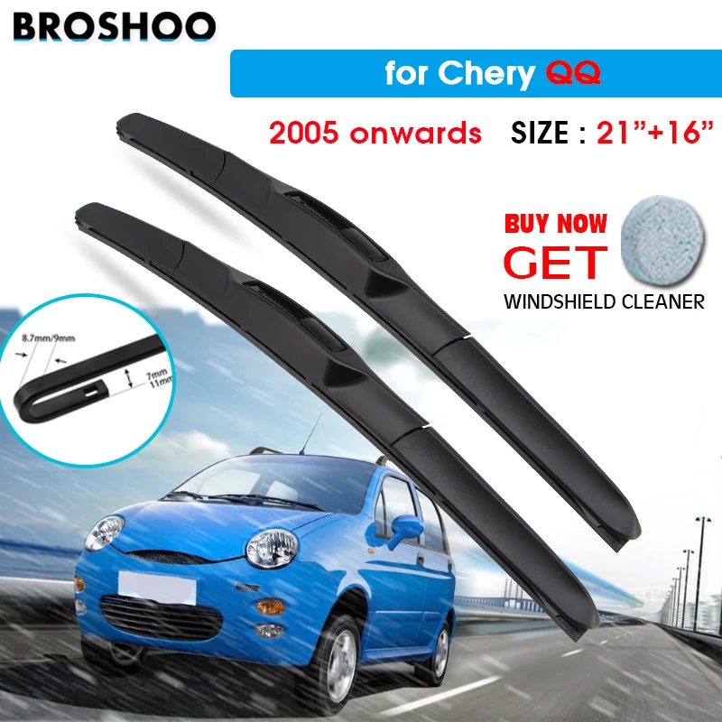 Щетка стеклоочистителя для автомобиля Chery QQ 21 "+ 16" 2005 года автомобильные стеклоочистители для лобового стекла лезвия для мытья окон подходя...
Щетка стеклоочистителя для автомобиля Chery QQ 21 "+ 16" 2005 года автомобильные стеклоочистители для лобового стекла лезвия для мытья окон подходя...
