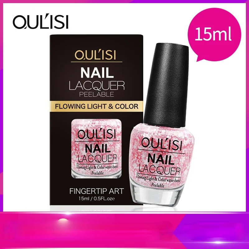 Odorless quick-drying fairy petal color nail polish sakura rain water-based peelable nail polish
Odorless quick-drying fairy petal color nail polish sakura rain water-based peelable nail polish