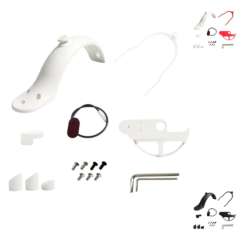 Scooter Mudguard Bracket Kit Scooter Mud Fender Shock Absorber Guard Taillight for Xiaomi M365 Pro Accessories
Scooter Mudguard Bracket Kit Scooter Mud Fender Shock Absorber Guard Taillight for Xiaomi M365 Pro Accessories