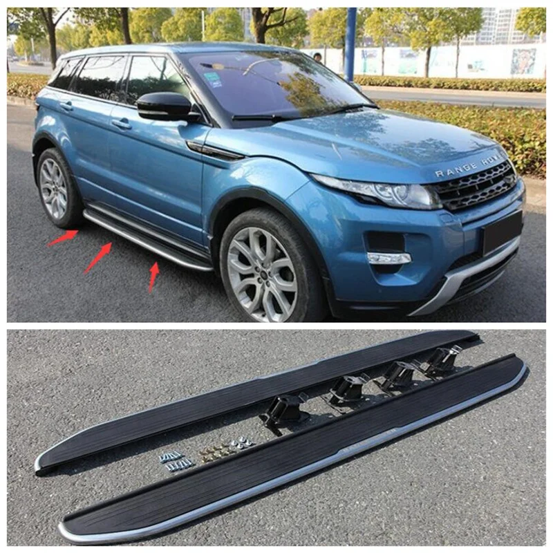 High Quality Aluminum Alloy Running Boards Side Step Bar Pedals Fits For LAND ROVER EVOQUE 2012-2020
High Quality Aluminum Alloy Running Boards Side Step Bar Pedals Fits For LAND ROVER EVOQUE 2012-2020